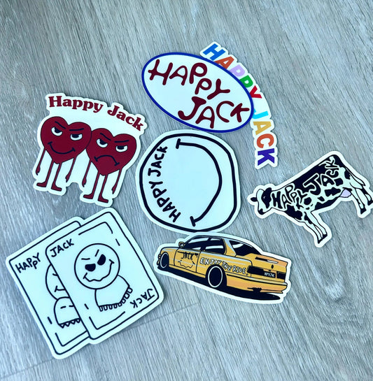 Happy Jack Sticker Pack HappyJackWorld
