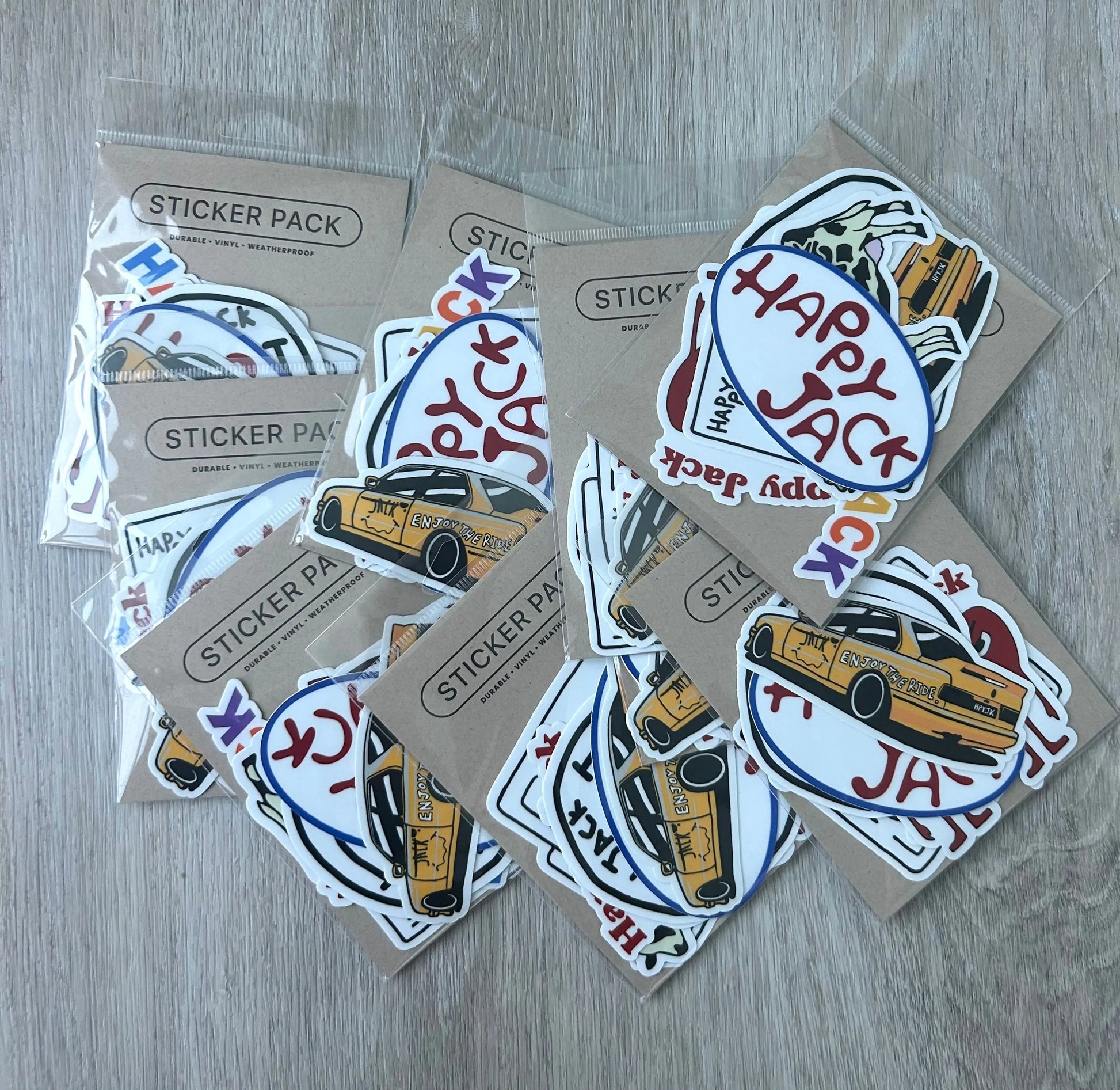Happy Jack Sticker Pack HappyJackWorld