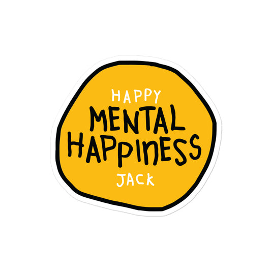 HJ Sticker - Mental Happiness